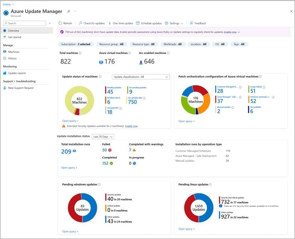 Microsoft Azure Update Manager Now Generally Available